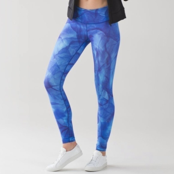 Lululemon | Wunder Under lll Leggings | Midnight Tulle Multi | Size 4 - Picture 6 of 6